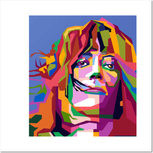 Abstract Patti Smith in WPAP Popart Posters and Art